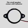 12W Adhesive Mount Car Intercoms Speaker Water Resistant Full Ranges For Most Vehicle Radio Communication Systems