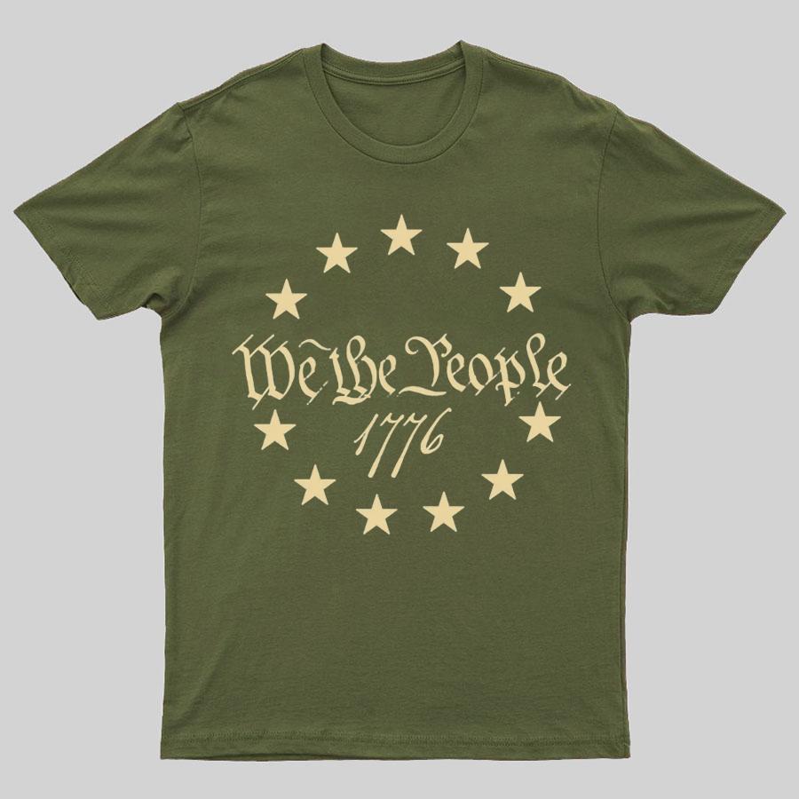 We The People 1776 Geeky T-Shirt