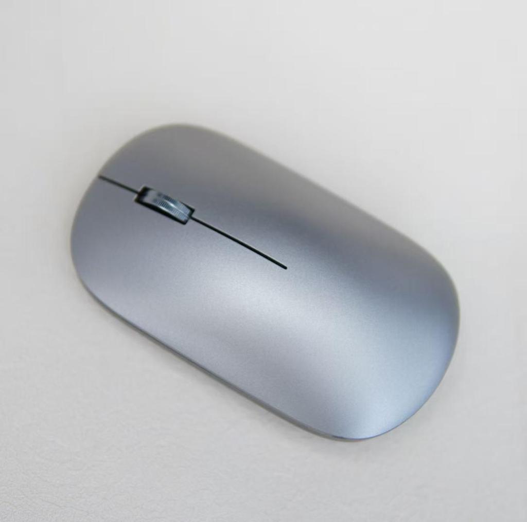 Rechargeable Silent Dual-Mode Bluetooth Wireless Mouse for Gaming and Office Use