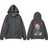 Anime Gachiakuta Rudo Grafická mikina s kapucí a zipem Pánská Dámská Ležérní Oversized bunda s zipem Kabát Pánská Kreslená Manga Cosplay Streetwear