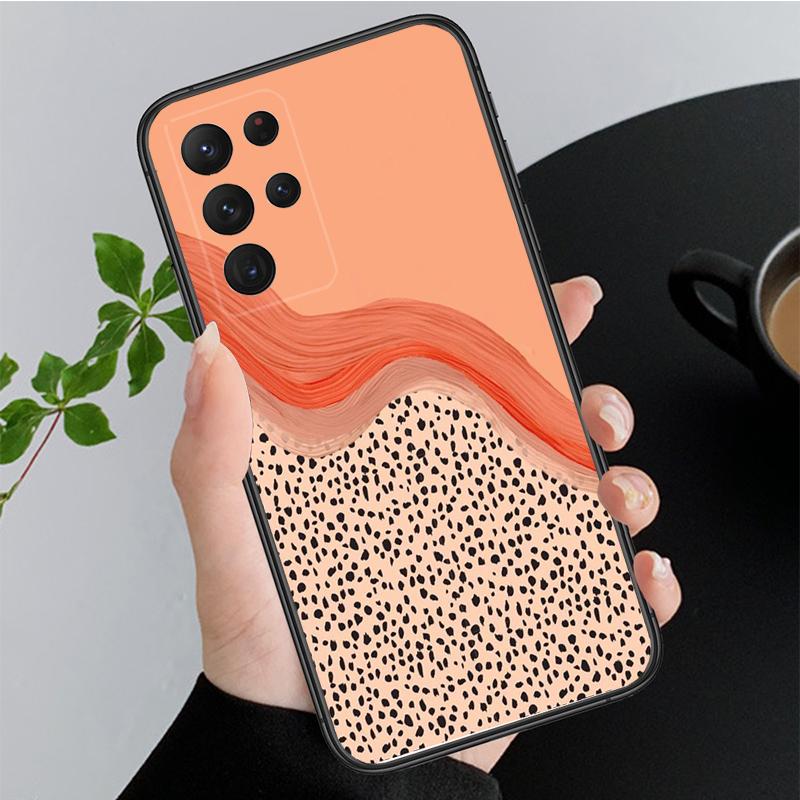 

Phone Case for Samsung Galaxy A35 A55 A54 A15 A25 A05s A05 A22 A24 A52 A33 A34 M34 M14 M54 M23 Colorful Pink Leopard Print Case A52 5G
