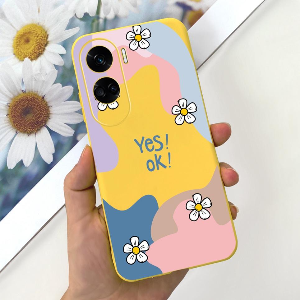 For Funda Honor 90 Lite Case Honor 100 Pro Honor100 5G Back Cover Astronaue Cow Pattern Etui Soft Silicone Huawei Honor90 Lite