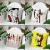 AAngels of Death Cushion Cover Square Cushion Cover Vintage Soft Sofa Pillow Case Home Decoration and Protective Cover