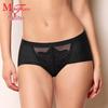 Chiloți Femeie Maniform Sexy din Dantelă Talie Medie-Joasă Bumbac la Șezut