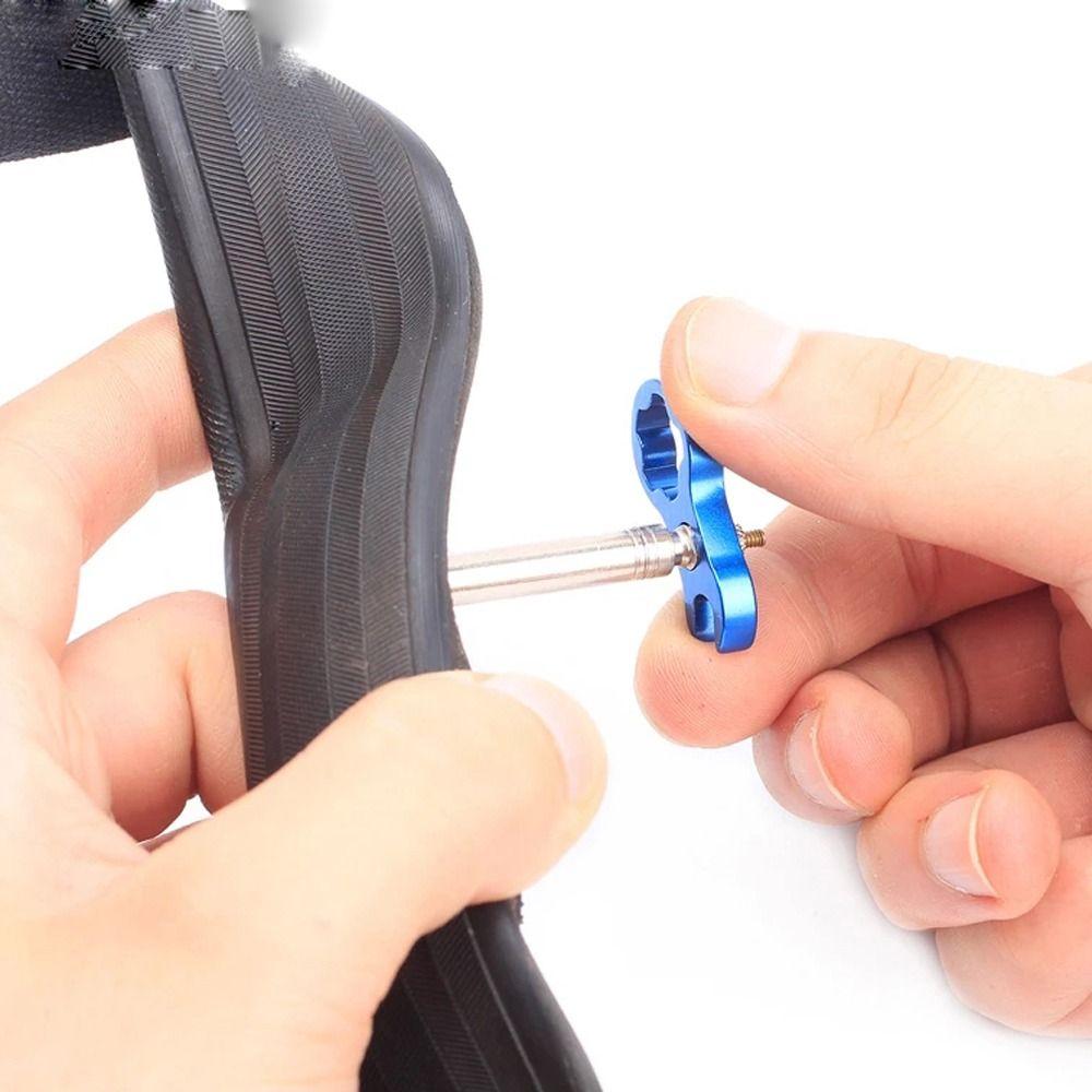 Tire Bicycle Tubeless Tire Nozzle Lock Tire Valve Cap Bike Presta Valve Nut Vacuum Tire Valve Nut