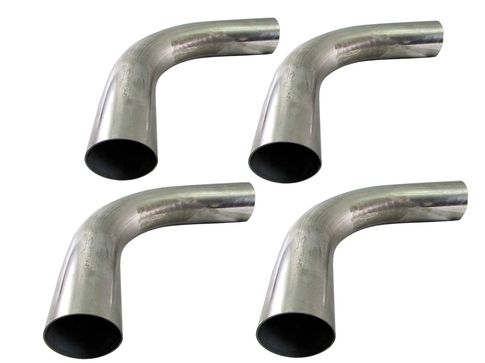 

BRIGHTZ Stainless Steel Bent 4 Pieces 60mm 60 90° Pipe, 1.2mm Thick, [CUR-PIPE-005-4PC] Diameter, 60, 90°