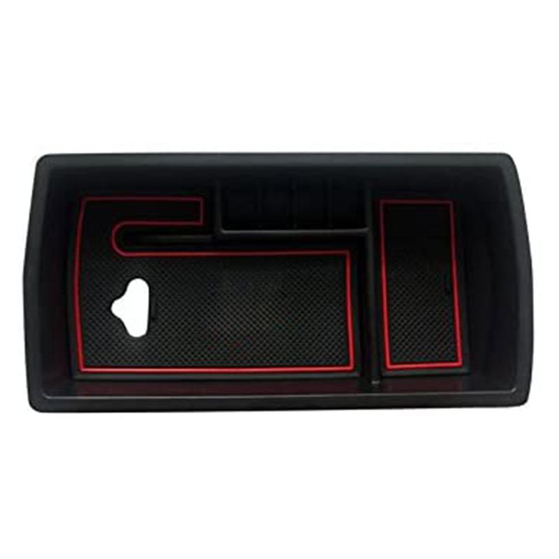 For Peugeot 3008 3008GT 5008 2017 2018   Car Central Armrest Storage Box Center Console Flocking Organizer Accessories