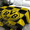 1PC Borussia Custom Name Patterned Flannel Blanket Suitable For All Seasons for Home Decor Warmth and Comfort Gifts Holiday Present