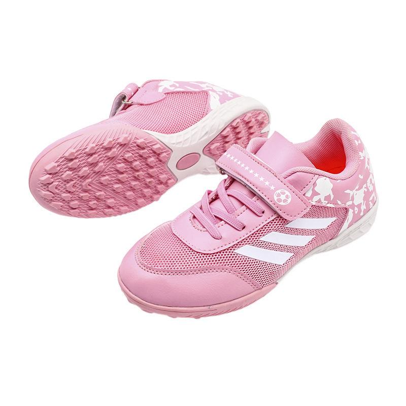 Sneakers Children's Girls Training Nails Competition Stomach Boys' Small Football Shoes New Broken Elementary and Secondary School Velcro