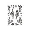 India Mehndi Flower Henna Temporary Tattoo Fake Body Art Sticker  Women/Lady/Girl
