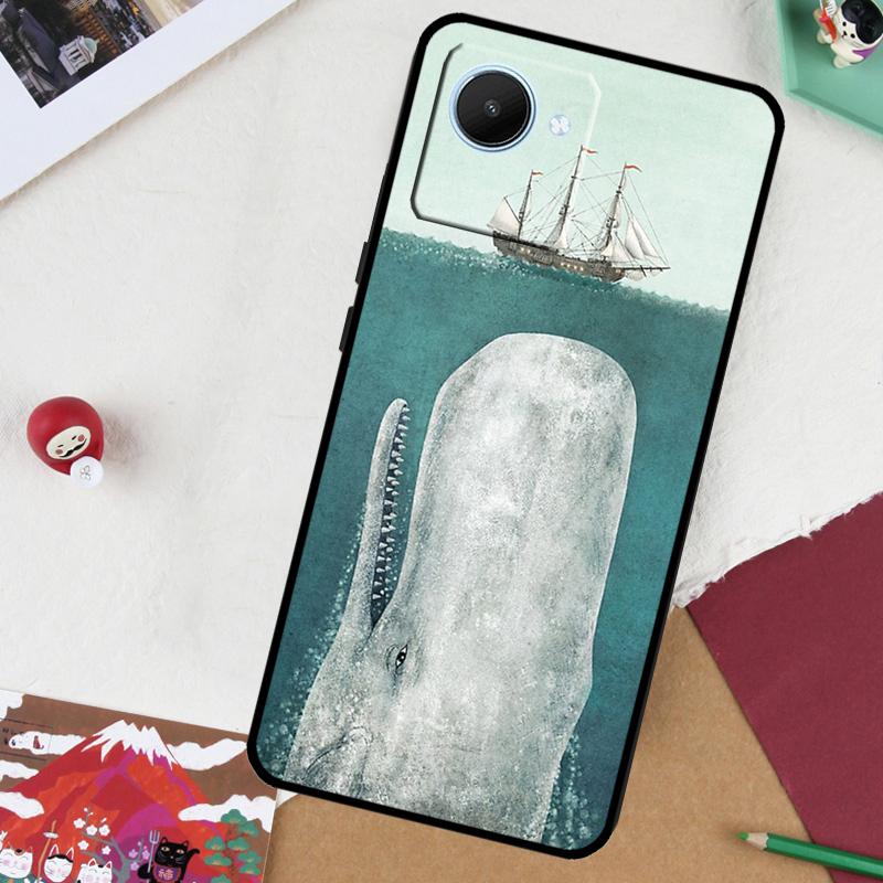 

Мультяшный кит для Realme GT 6T 6 5 GT 7 Pro C61 C55 C53 C51 C21Y C25S C67 C75 10 11 12 13 14 Pro Plus Чехол Realme C33