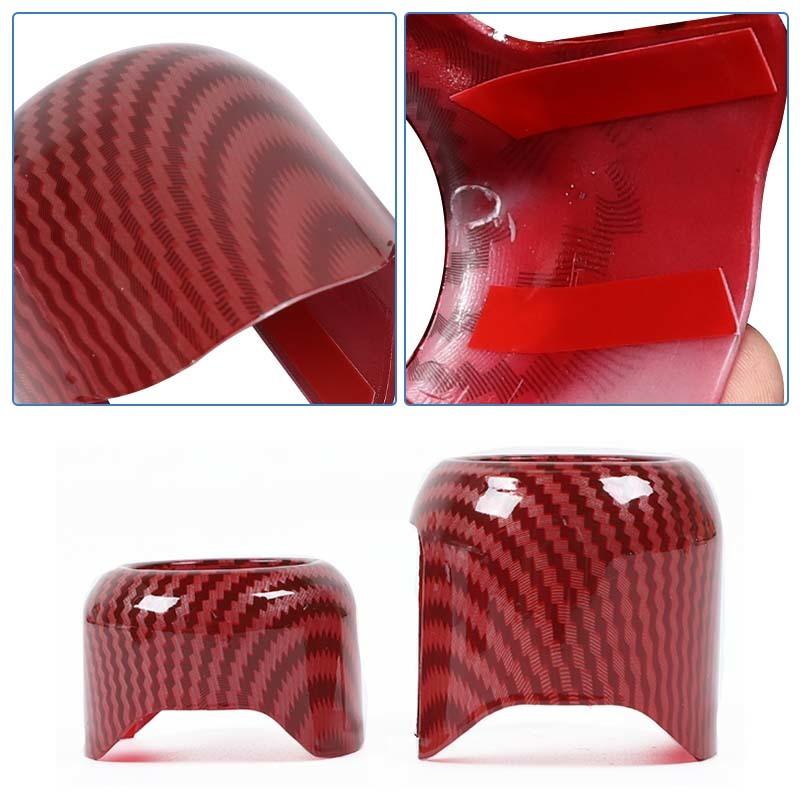 Car 4WD Gear Head Decoration Cover Stickers For Jeep Wrangler JL for JT Gladiator 2018 Up ABS Interior Accessories