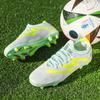 32-45 Men's Large Size Football Shoes Kids Low Top Short Nail Outdoor Anti-slip Football Boots