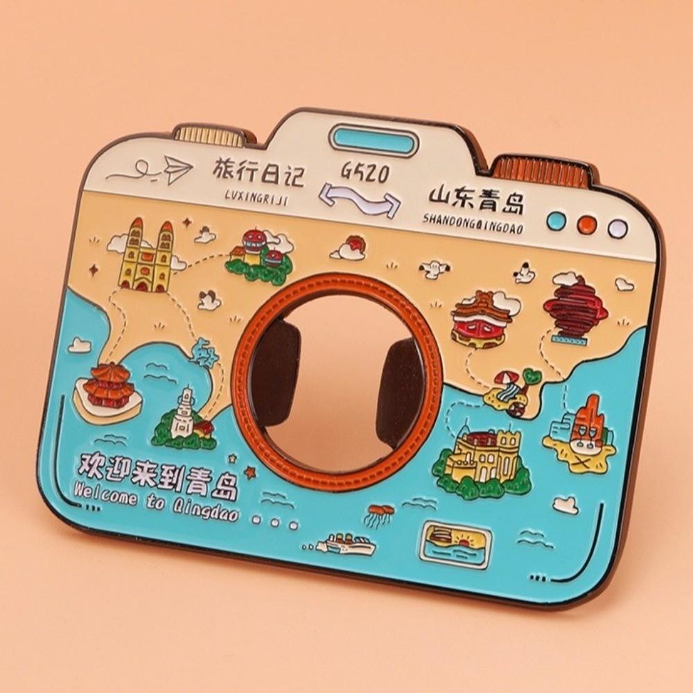 Baking Paint Metal Bottle Opener Dual Purpose Beverage Opener Beer Opener Functional Decor