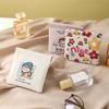 Automatic Closing Mini Cosmetic Bag Soft Pu Leather Makeup Pouch High Quality Travel Storage Bag