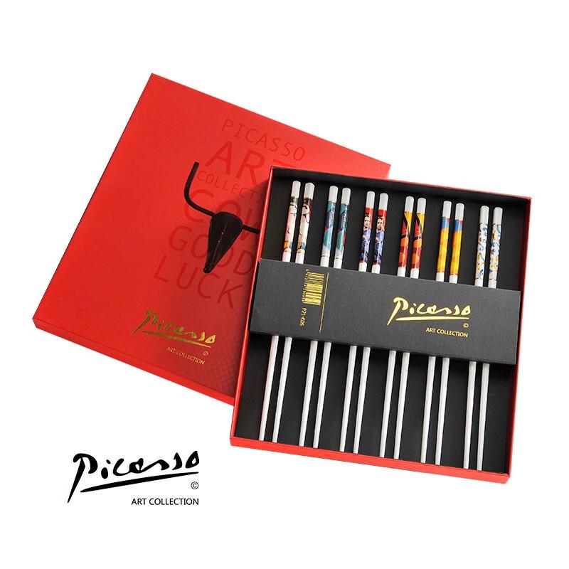 Picasso Antibacterial High-Temperature Ceramic Chopsticks