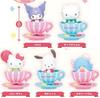 Sanrio Characters Coffee Cup Stripe X Complete Set of Gachapon Capsule Toy Shaky! 5,