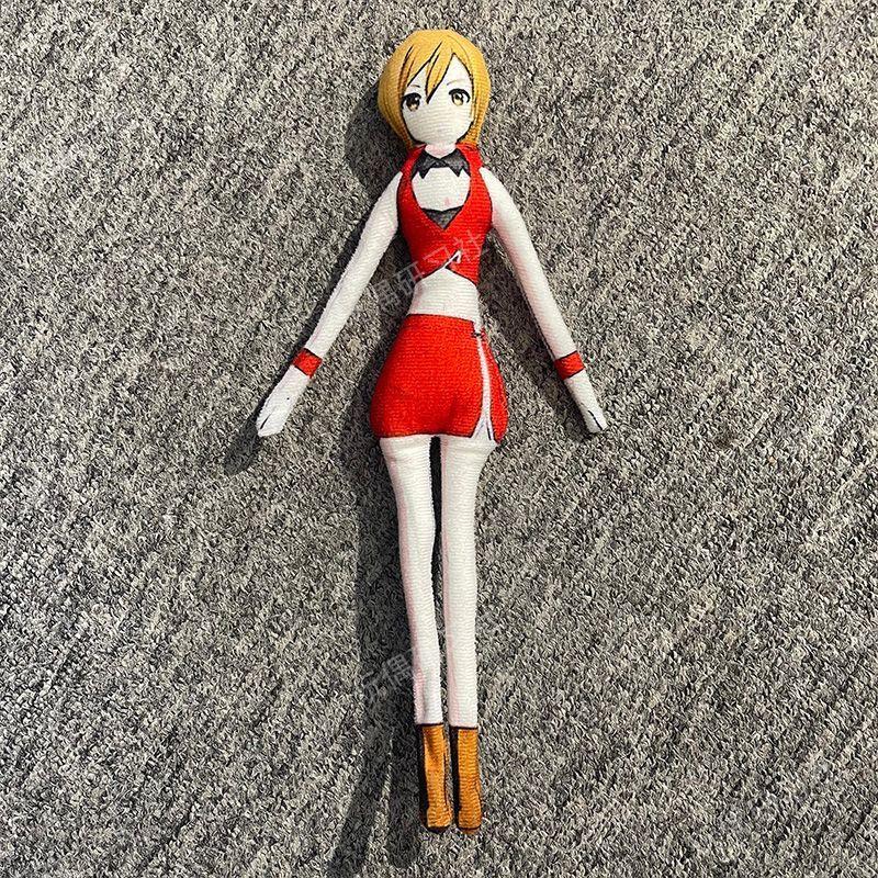 28cm Kanade Voisaki Project Sekai Plush Doll Flexible Wire Frame Poseable Body Twistable Shape Music Themed Collectors Gift