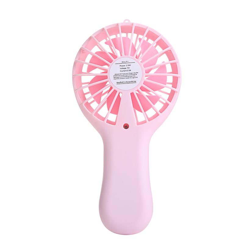 Portable Mini Handheld Charging Fan with Custom Logo – Ideal Gift & Desktop Accessory