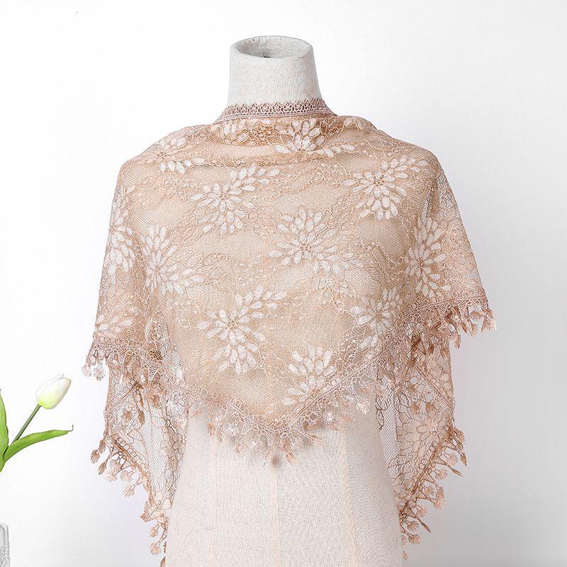 Triangle Lace Veil,Lace Scarf ,Catholic Veil,Church Veil,Chapel Veil Mantilla,Women Lace Shawl