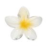 Hawaiian Style Gradient Flower Crab Hair Clips for Women Plumeria Barrettes Beach Vacation Hair Claw for Thin/Thick Hair Accessories