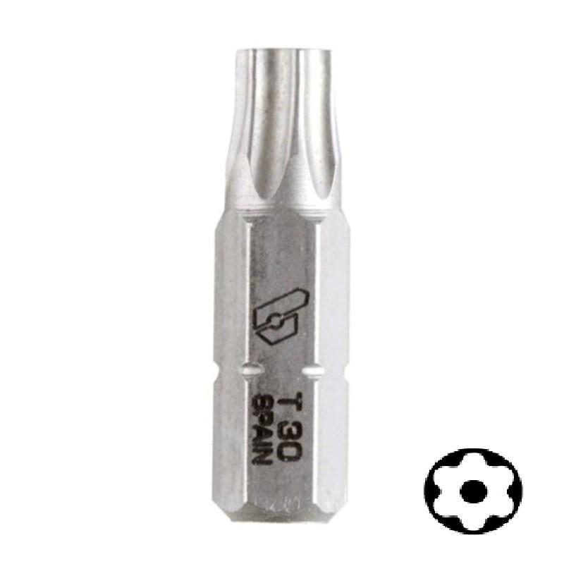 WIHA - PUNTA ATORNILLAR MANGO 1/4'' TORX SEGURIDAD 25mm PUNTA ATORNILL TX27