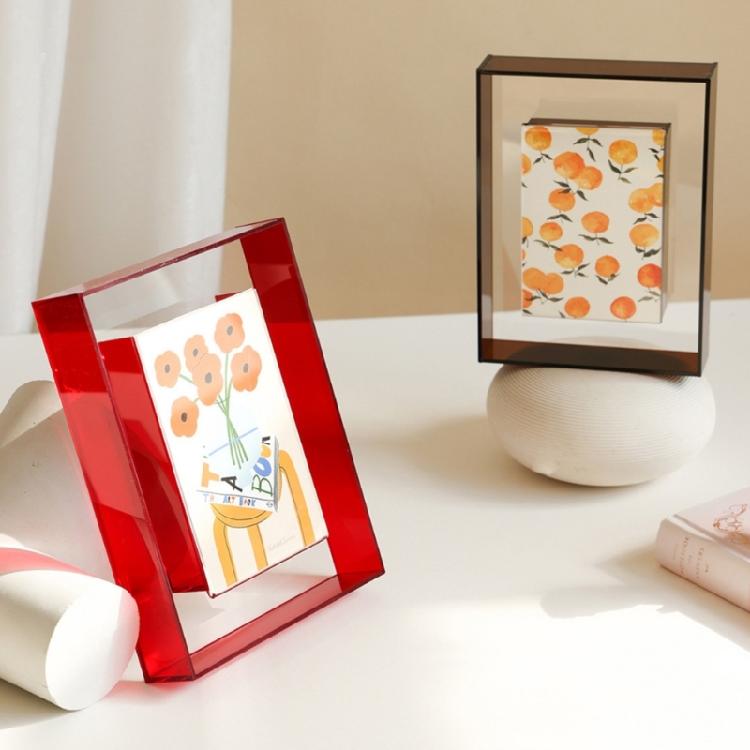 1PC Acrylic Picture Frame Photo Holder Photo Poster Desktop Wall Hangings Display