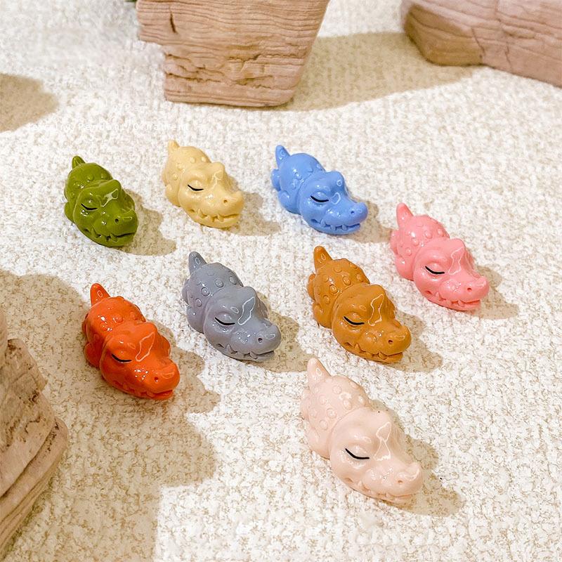 

10 шт. милые мультяшные крокодилы микроландшафтные фигурки миниатюрный аллигатор домашний декор мох кукольный домик фея садовые аксессуары