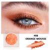 Ombretto monocromatico lucido Commercio estero Matte Pearlescent Glitter Beauty Makeup Ombretto a 12 colori