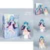 Hatsune Miku Pvc Anime Statue Sitting Pose With Sailor Uniform For Display