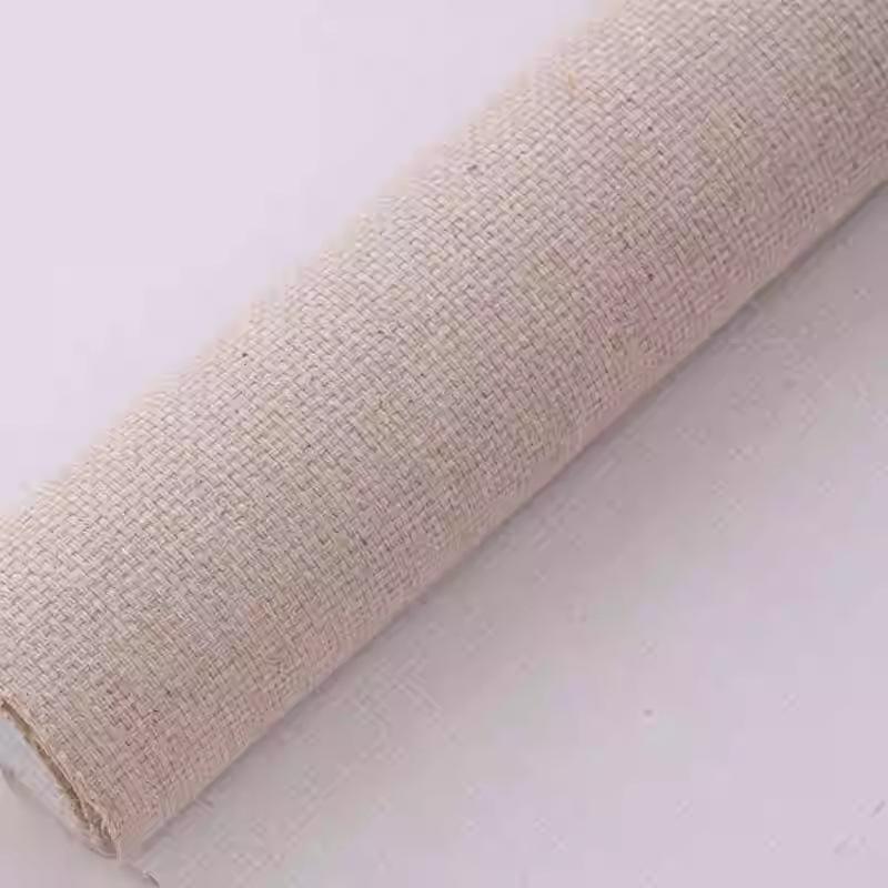 Płótno mieszanka lnu powlekane średnioziarniste naciągnięte na blejtram do malarstwa olejnego