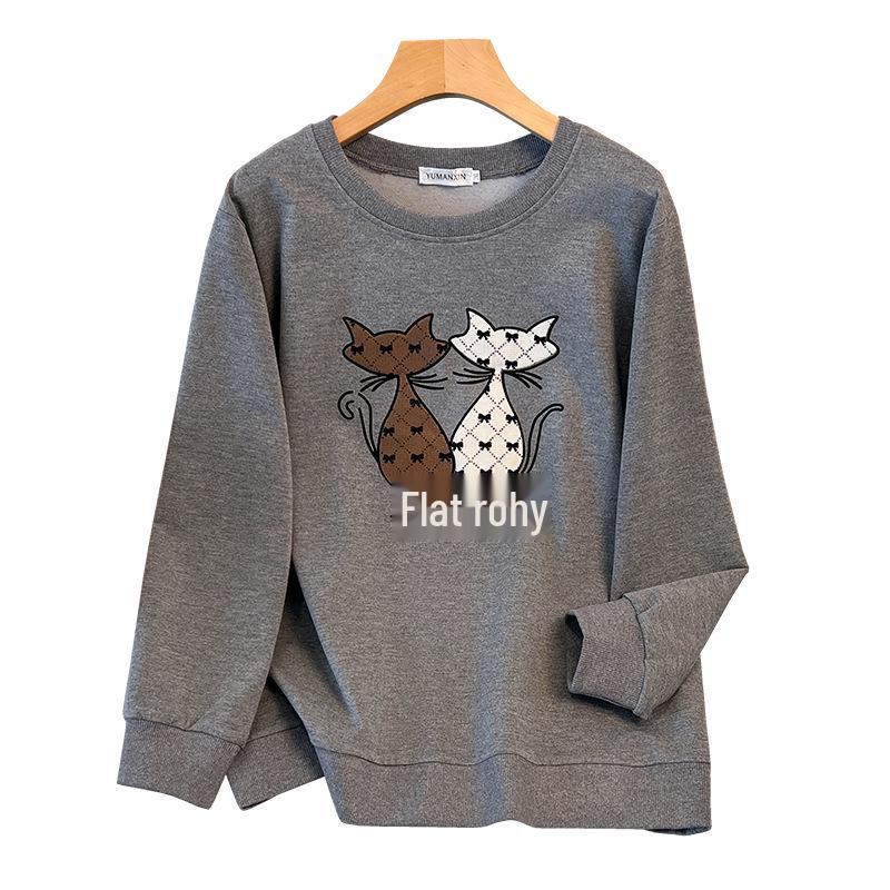 Plus Size Autumn Hoodie - Sizes 150/160/170 - Loose Fit for 200/350/300 Jin