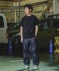 GORDON MILLER Men's Short Sleeve Solid Pocket T-Shirt, Size L, Black, 1750813