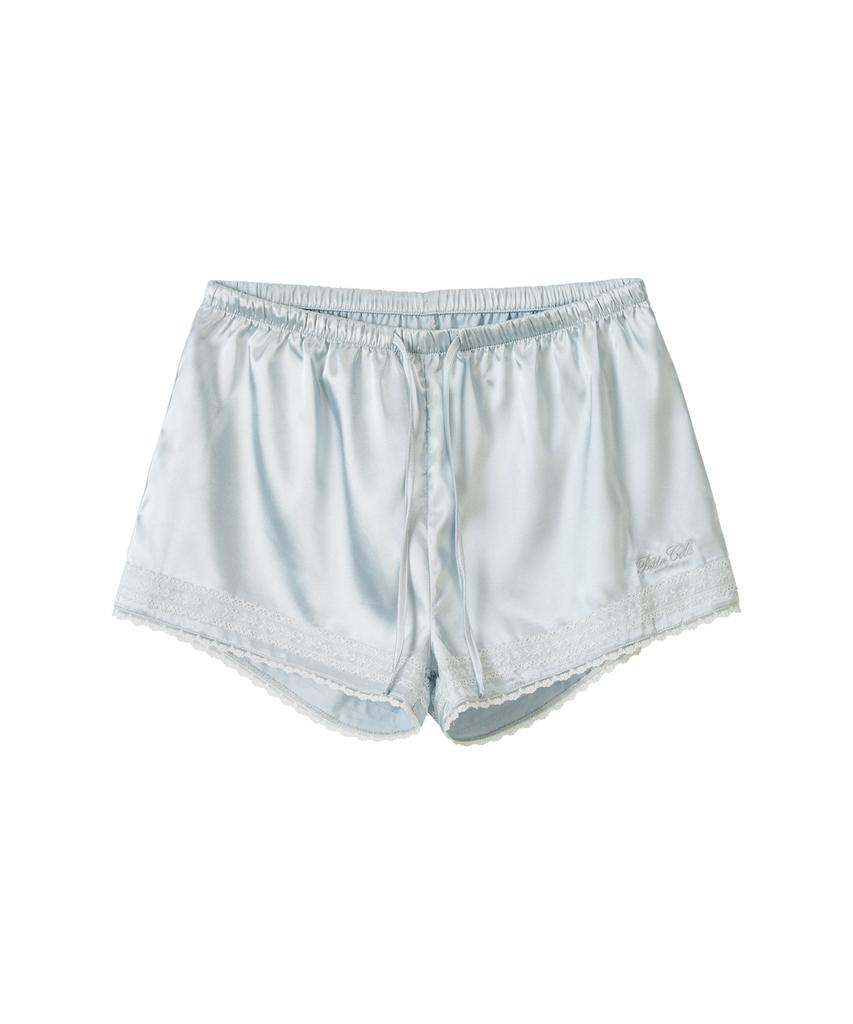 Biteoseljeu Coastal Satin Shorts - Sky Blue