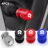 Car Wheel Tire Valve Caps Tyre Stem Covers Waterproof For NIO EC6 ES6 ES7 ES8 ET7 ET5 ET9 2023 2024 4Pcs Car Accessories Stem Caps1
