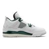 Jordan Air Jordan 4 Abrasion Resistant Mid top Kids Lifestyle Shoes White Green Kids' BQ7669-103