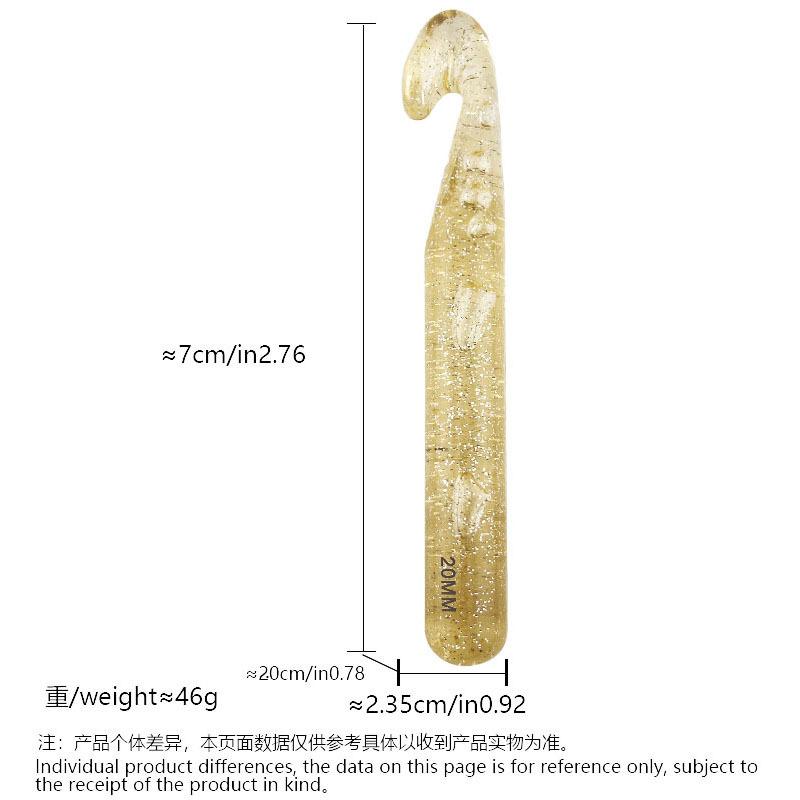 Kristall Häkelnadeln Set Weben