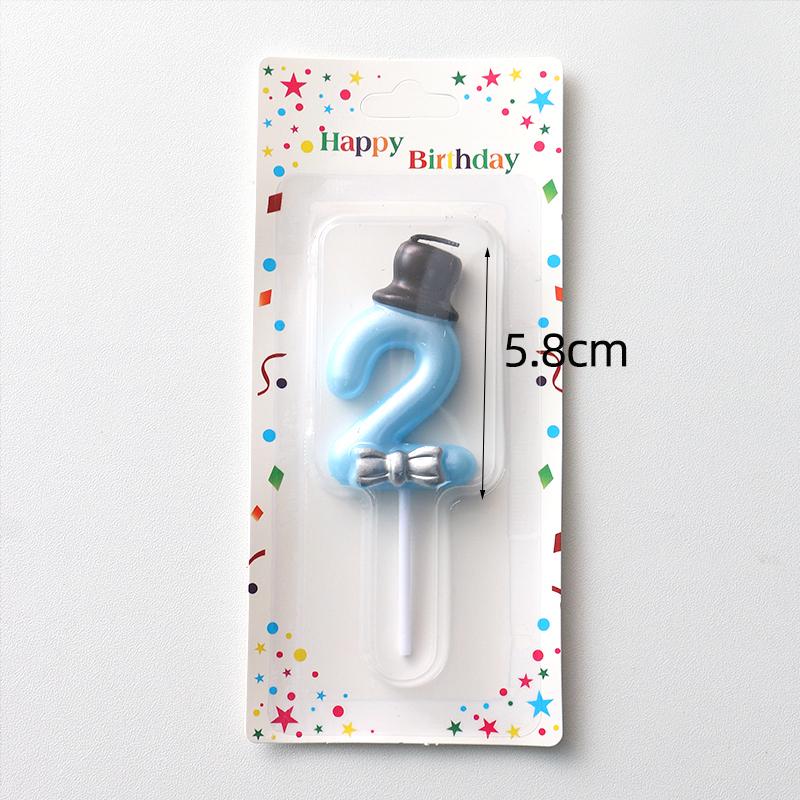 1st Birthday Bow Candle - Little Fairy Cake Decoration
