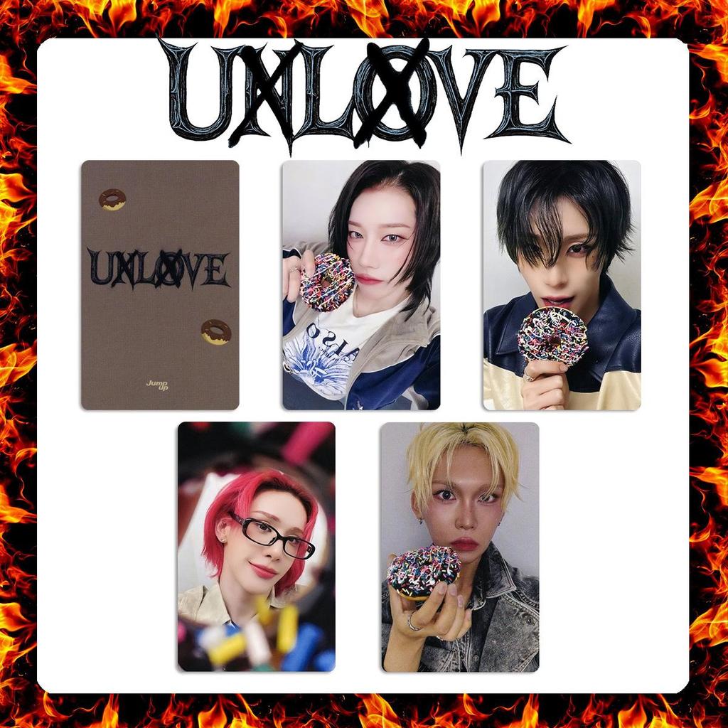XLOV UXLXVE Album Photocards & Haru Style Jump Up Bonus Cards UNLOVE Edition.