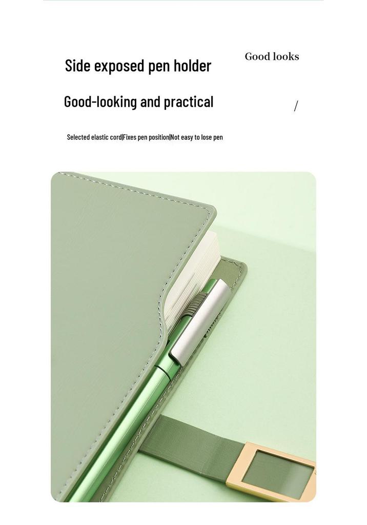 2026 A5 Daily Planner & Schedule Book with Custom Logo Hot Stamping - A6 Bullet Journal Notebook with One-Page-Per-Day Format