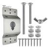 Wall Mounted Tire Storage Heavy Duty Spare Mounting Bracket for Enclosed Trailers, Trailer Accessory Mount Wheel Secure Storage, Carrier