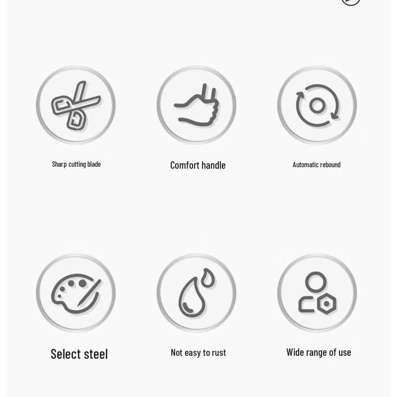 LISM Stainless Steel Kitchen Shears