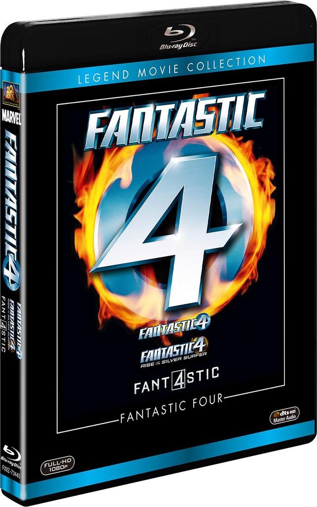 Fantastic Four Collection Blu-ray (3-Disc Set) [Blu-ray]