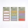 Hobonichi Notebook Tsuki No Iro Sticky Note  Shape  Notebook Accessory 6.9 X 3.35 Inches Sticky Note  Shape 