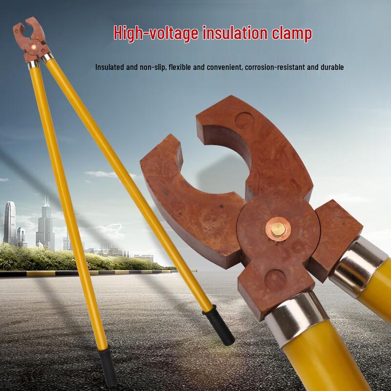 High-Voltage Insulated Fuse Clamp Pliers