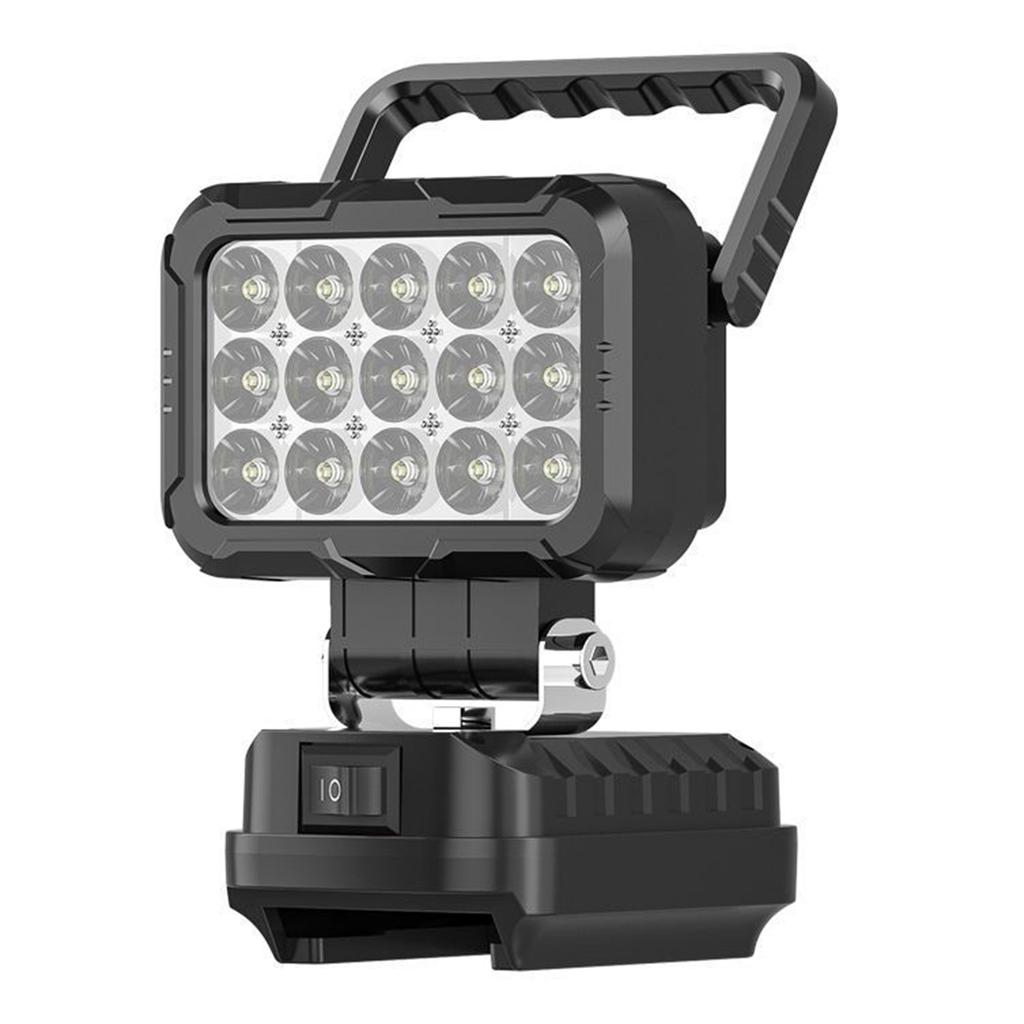 Power Tool Parts for Makita Lithium Battery 15 LED Work Lights Lamp Hand Lantern Spotlight USB Charger Battery NOT Included