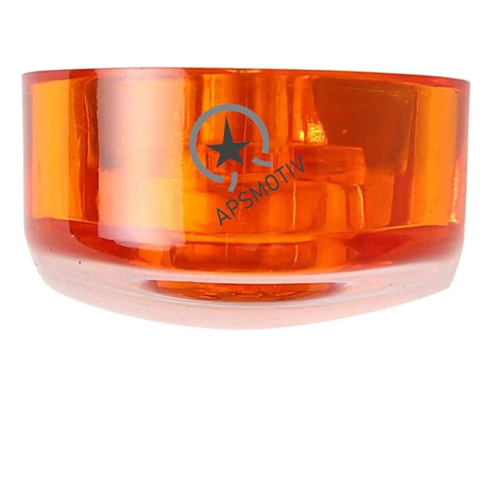 2 st LED Sidomarkeringsljus 12V Vattentät Trailer Positionsljus Bärnsten Universell Ytmontering för Lastbil Trailer Husbil Husvagn Båt Marin