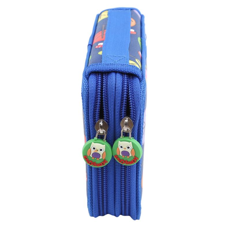 Large Pencil Case Hole Sketch Zipper Capacity Art Painting Drawing Sketch Pen Storage Bag Organizer Paintbrush Statione 32/52/72