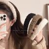 Go Out Versatile Plush Headband High Sense Foreign Style Headband 2026 New Face Wash Haircard Autumn and Winter Headgear