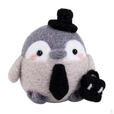 Felting Kit for Beginners, Starter with 4 Pcs And English Instructions, Wool